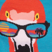 Sock it to Me Ready To Flamingle Mens Crew Socks
