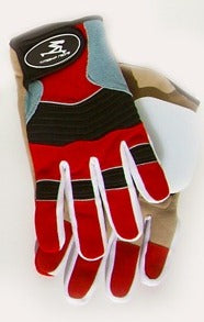 TimeShip Freeride Gloves Red