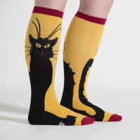 Sock it to Me Chat Noir Stretch Knee High Socks