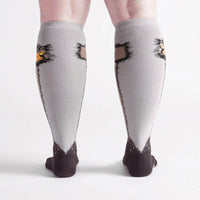 Sock it to Me Ostritch Stretch Knee High Socks