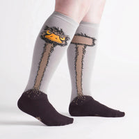 Sock it to Me Ostritch Stretch Knee High Socks