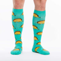 Sock it to Me Tacosaurus Stretch Knee High Socks