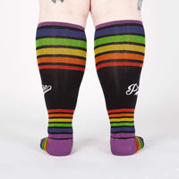 Sock it to Me Team Pride Stretch Knee High Socks