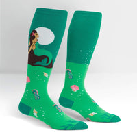 Sock it to Me Moonlight Mermaid Stretch Knee High Socks