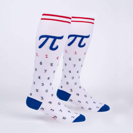 Sock it to Me American Pi Stretch Knee High Socks