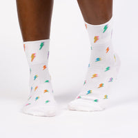 Sock it to Me Secret Powers Turn Cuff Crew Socks