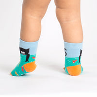 Sock it to Me Gone Fishin Toddler Crew Socks