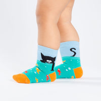 Sock it to Me Gone Fishin Toddler Crew Socks