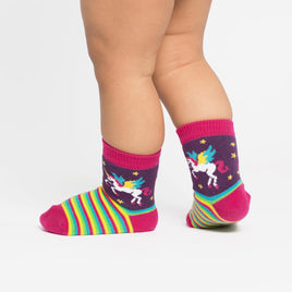 Sock it to Me Winging it Toddler Crew Socks