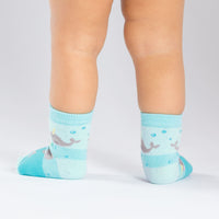 Sock it to Me Unicorn of the Sea Toddler Crew Socks