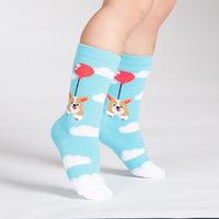 Sock it to Me Pup, Pup and Away Toddler Knee High Socks