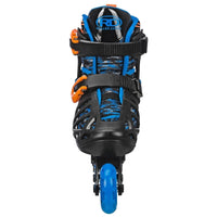 RDS Tracer Black/Orange Boys Adjustable Inline Skates