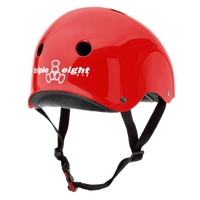 Triple 8 THE Certified Helmet SS Red Gloss