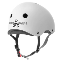 Triple 8 THE Certified Helmet SS Matte White
