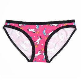 Sock it to Me Unicorn vs Narwhal Womens Undies