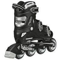 RDS V-Tech 500 Boys Black Adjustable Inline Skates