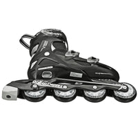 RDS V-Tech 500 Boys Black Adjustable Inline Skates