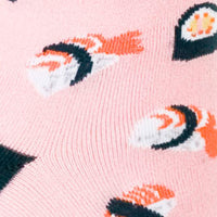 Sock it to Me Womens Sushi Womens Crew Socks