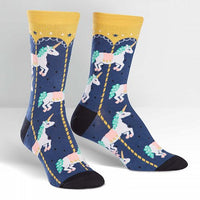 Sock it to Me Carousel Womens Crew Socks