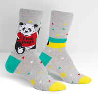 Sock it to Me Bear Hug Womens Crew Socks