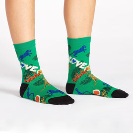 Sock it to Me Wild Thing Womens Crew Socks