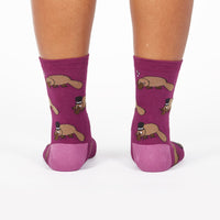 Sock it to Me Plati-tude Womens Crew Socks