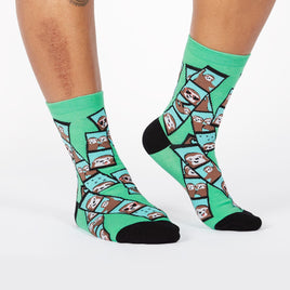 Sock it to Me  Oh Snap! Womens Crew Socks