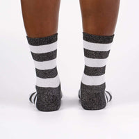 Sock it to Me Puttin' on the Glitz Womens Crew Socks