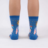 Sock it to Me  It's in the Cards Womens Crew Socks