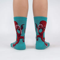 Sock it to Me The Octive Reader Womens Crew Socks