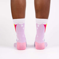 Sock it to Me Rainbow Blast Womens Crew Socks