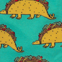 Sock it to Me Tacosaurus Womens Crew Socks