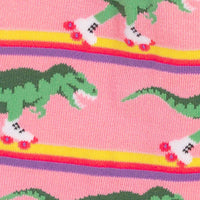 Sock it to Me Rawr-ler Rink Womens Crew Socks