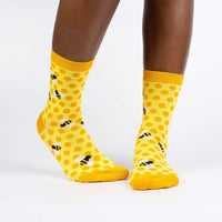 Sock it to Me Bee's Knees Womens Crew Socks