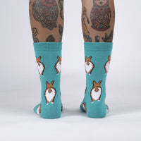 Sock it to Me Nothin' Butt Corgi Womens Crew Socks