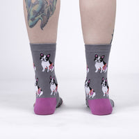 Sock it to Me Where Treats Go Womens Crew Socks