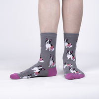 Sock it to Me Where Treats Go Womens Crew Socks