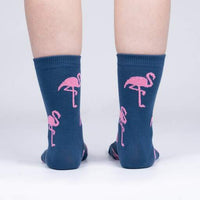 Sock it to Me Ready-Set-Flamin-Go! Womens Crew Socks