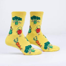 Sock it to Me Plant Powered Womens Crew Socks