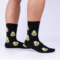 Sock it to Me Avocato Womens Crew Socks