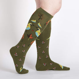 Sock it to Me Well Quail-ified Knee High Socks