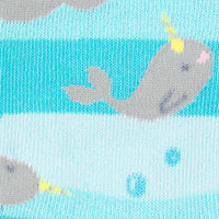 Sock it to Me Unicorn of the Sea Youth Crew Socks