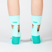 Sock it to Me My Otter Half Junior Crew Socks