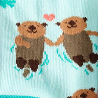 Sock it to Me My Otter Half Junior Crew Socks