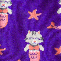 Sock it to Me Purrmaid Junior Crew Socks