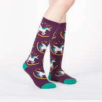 Sock it to Me Wish Upon a Pegasus Youth Knee High Socks