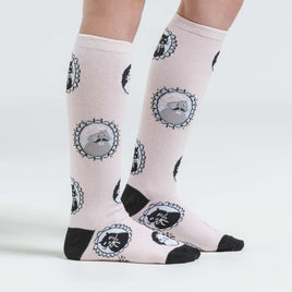 Sock it to Me Cameow Youth Knee High Socks