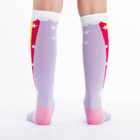 Sock it to Me Rainbow Blast Youth Knee High Socks