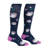 Sock it to Me Rollin' with my Hedgehog Knee High Socks