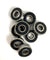 Enuff Swiss Black Bearings 8pk